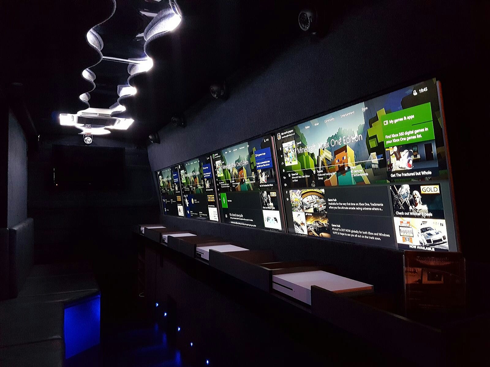 Xbox gaming Party van and Karaoke bus in Manchester and liverpool