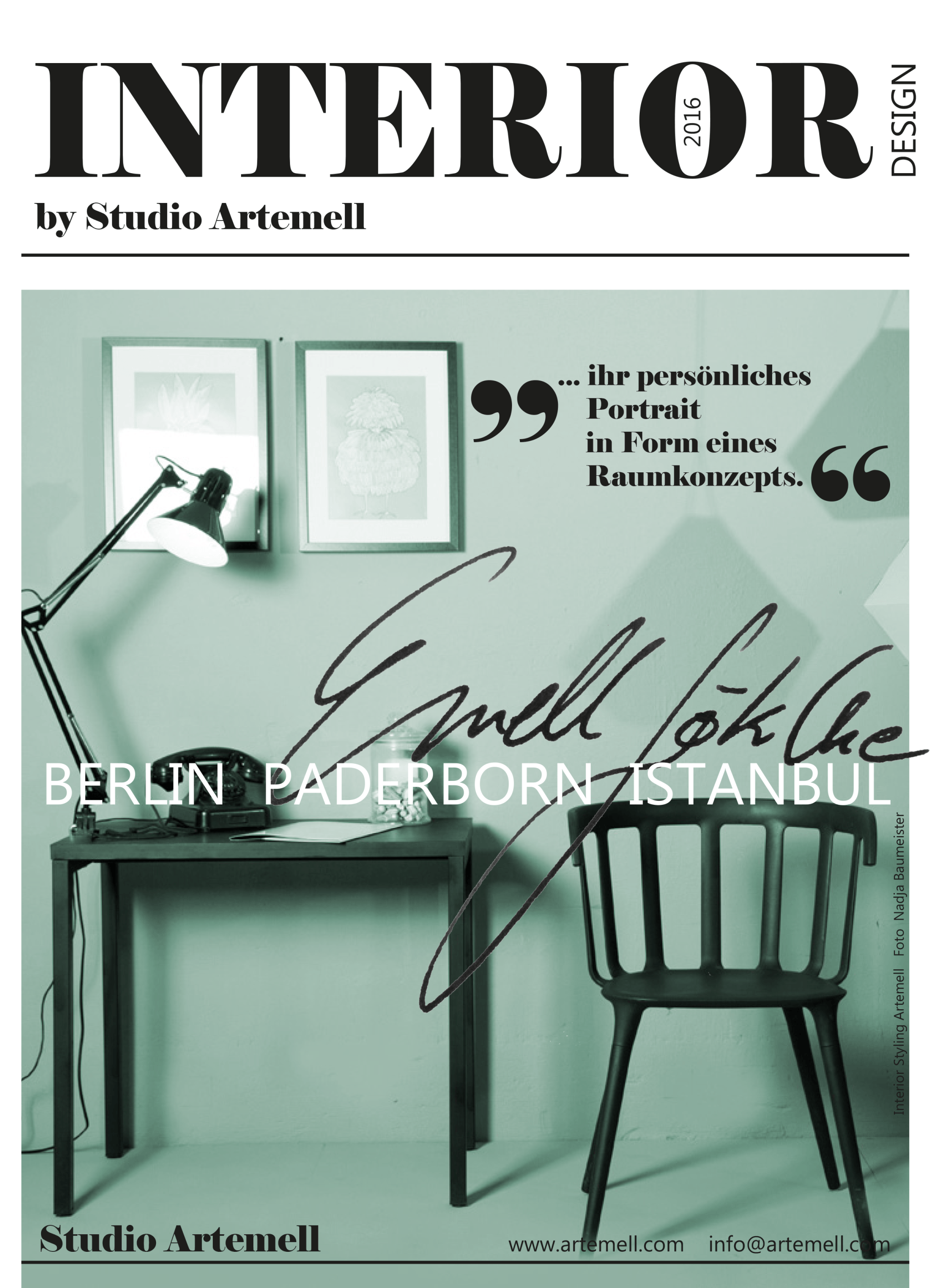 Interior Design Innenarchitekt Berlin preisgekrönt Studio Artemell