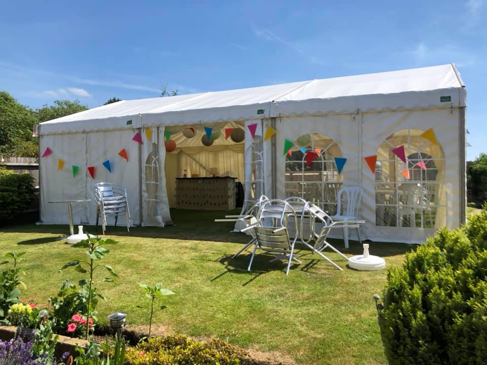 D&D Marquee Hire Garden Party Package