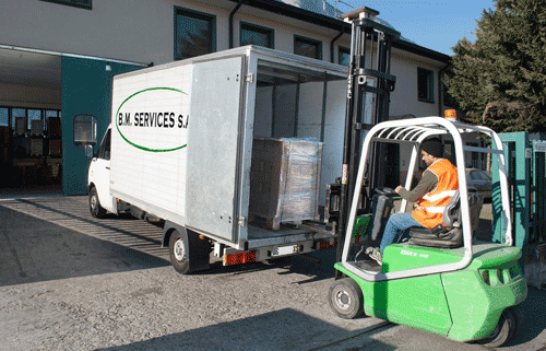 Furgone di B.M.Services