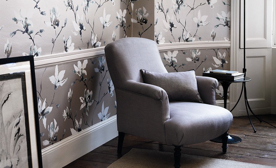 Wallpaper selection at Benjamin Moore