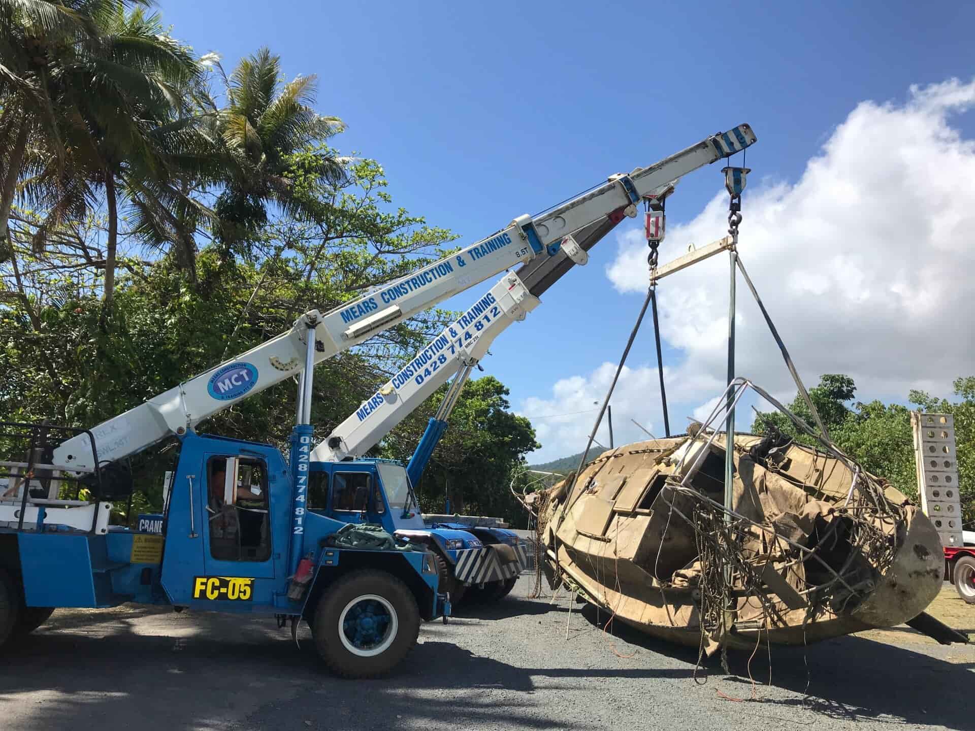 Crane Hire in Cassowary Coast Mears Construction & Training