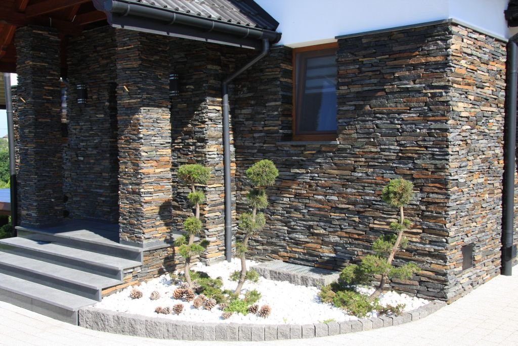 Knossos Coursed Stone - Natural Andesite | Real Stone Cladding