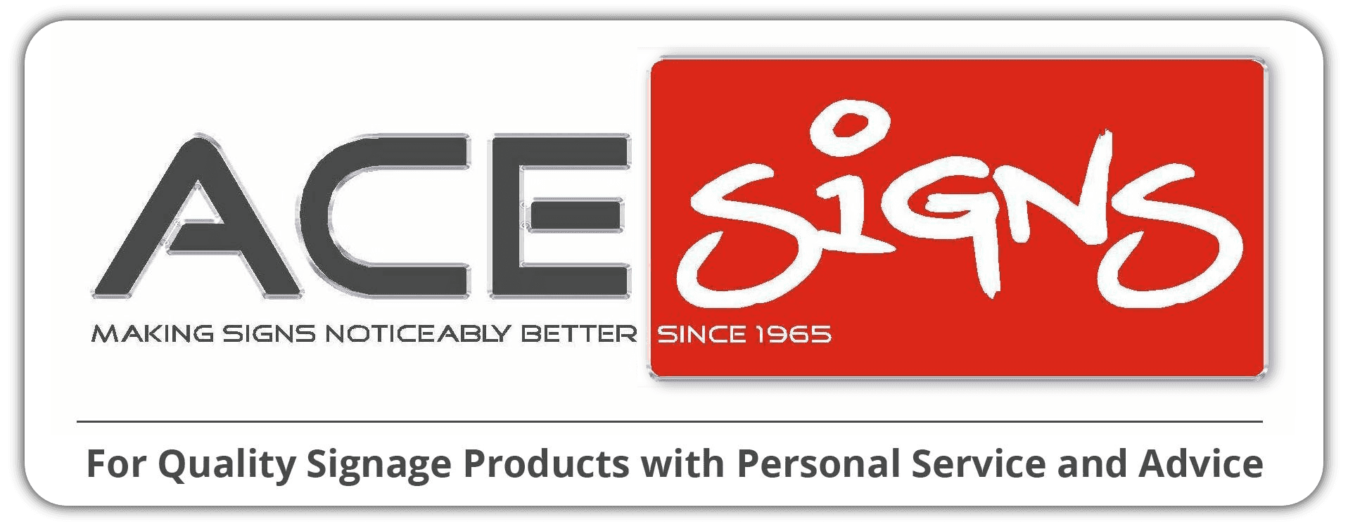 Engraving services from Ace Signs