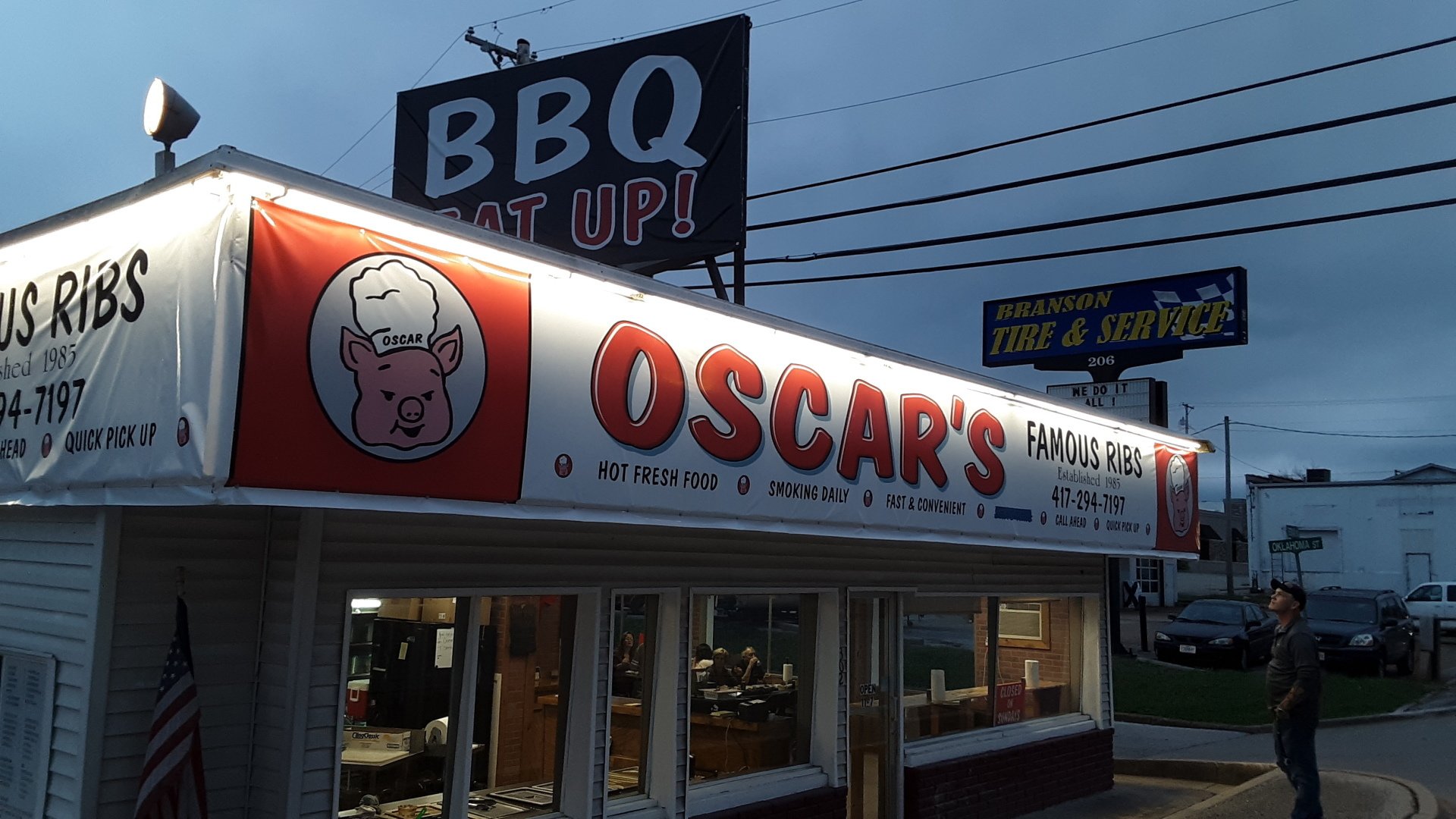 Family Diner Branson, MO Oscar’s Famous Ribs