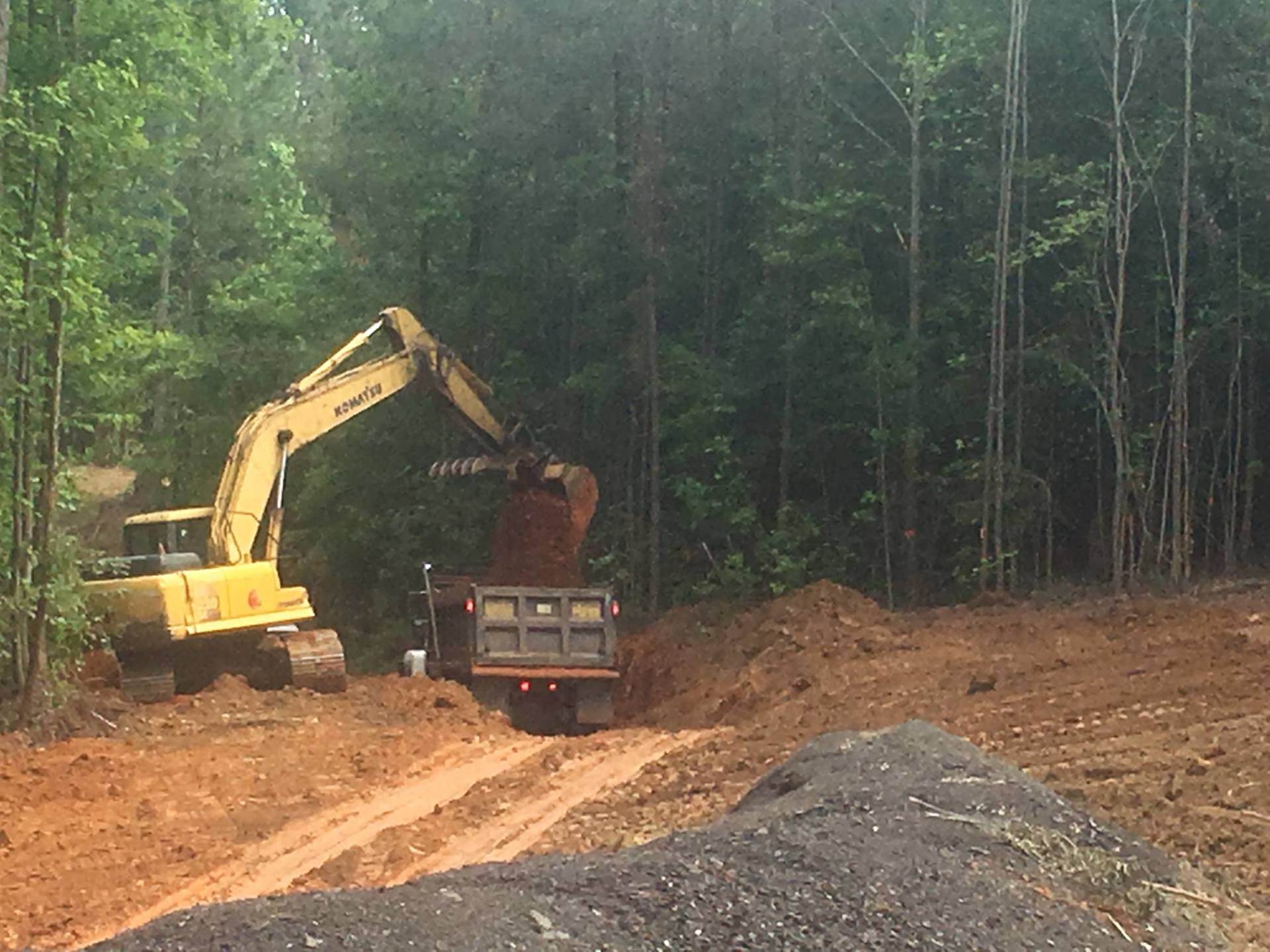 Land Clearing & Grading Goldsboro & Smithfield, NC D&J Sand and
