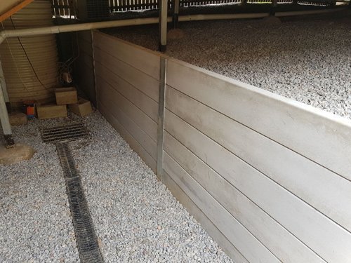 retaining wall image