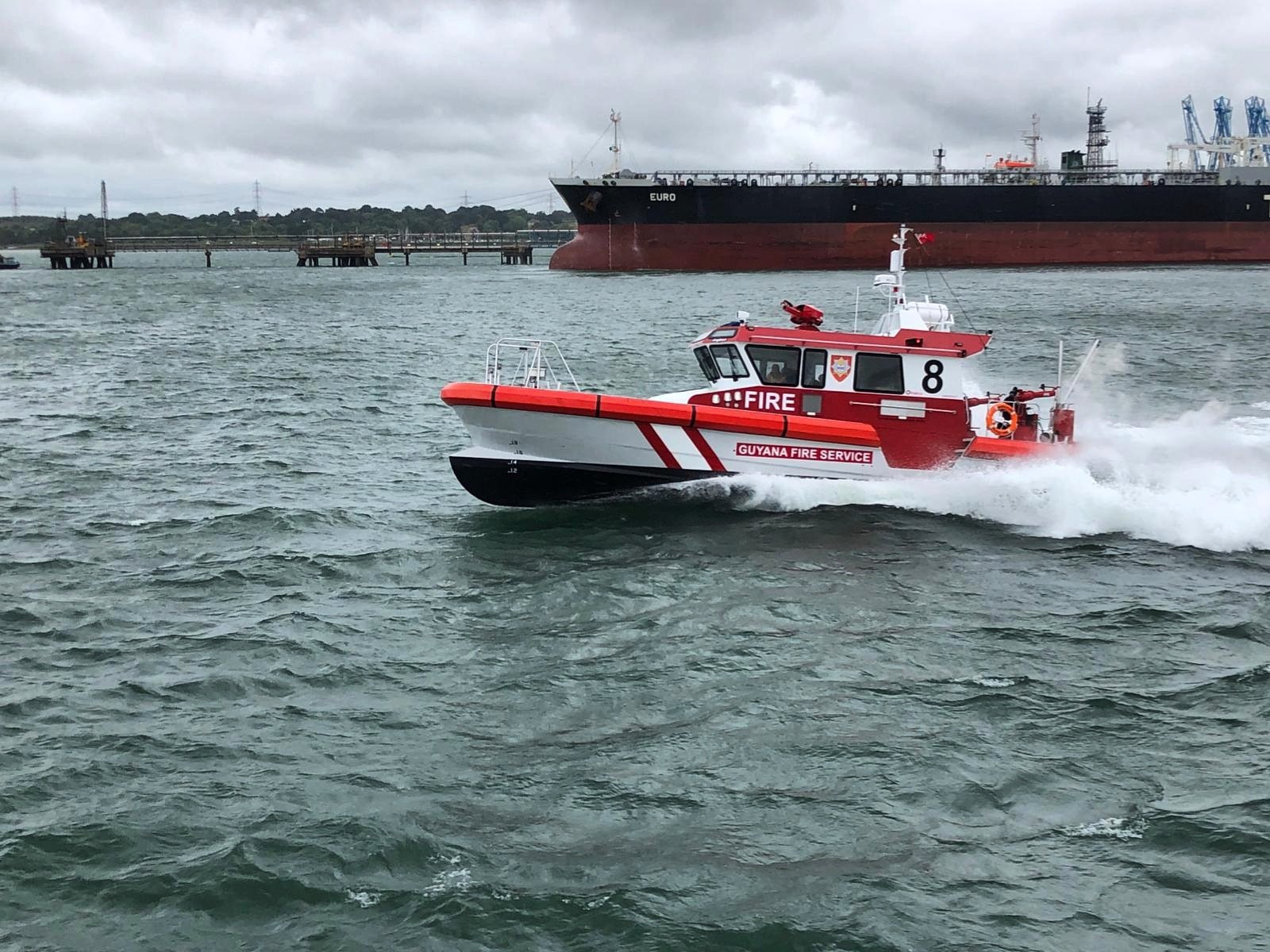 AMC unveil firstinclass High Performance Fire Fighting vessel