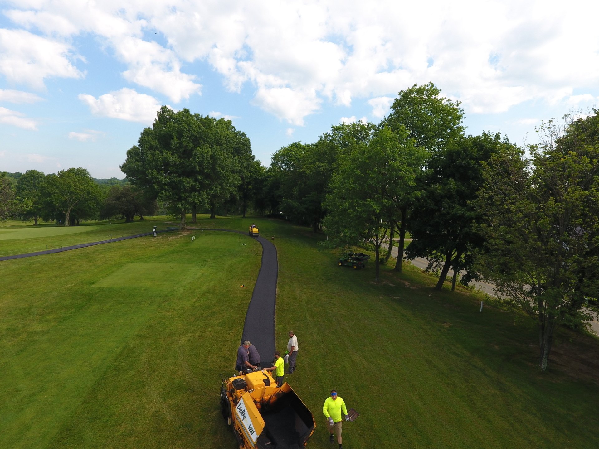 Golf Course Project Gallery Latrobe, PA Brant's Aphalt