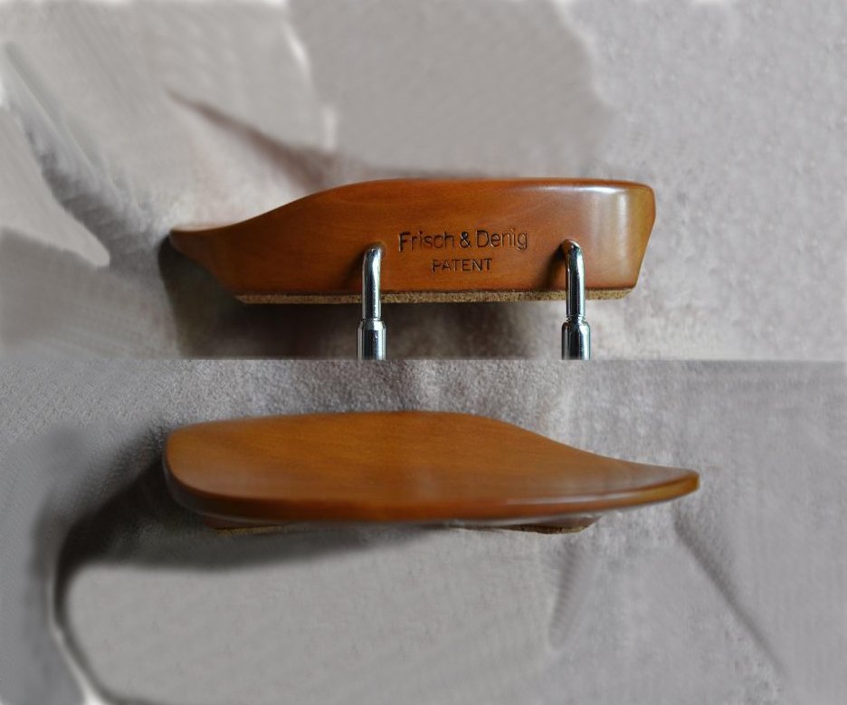 Frisch and Denig Violin and Viola Chinrest Fitting System