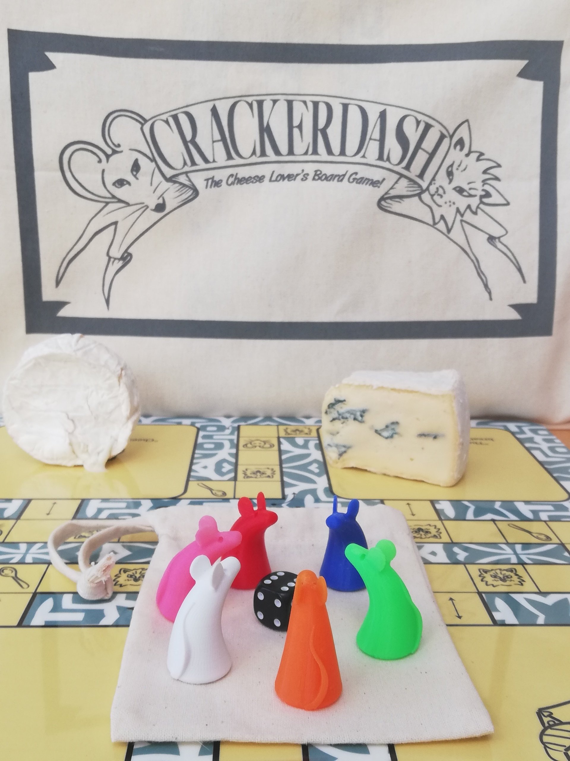 Meet the Crackerdash Team and learn about how we make our game.