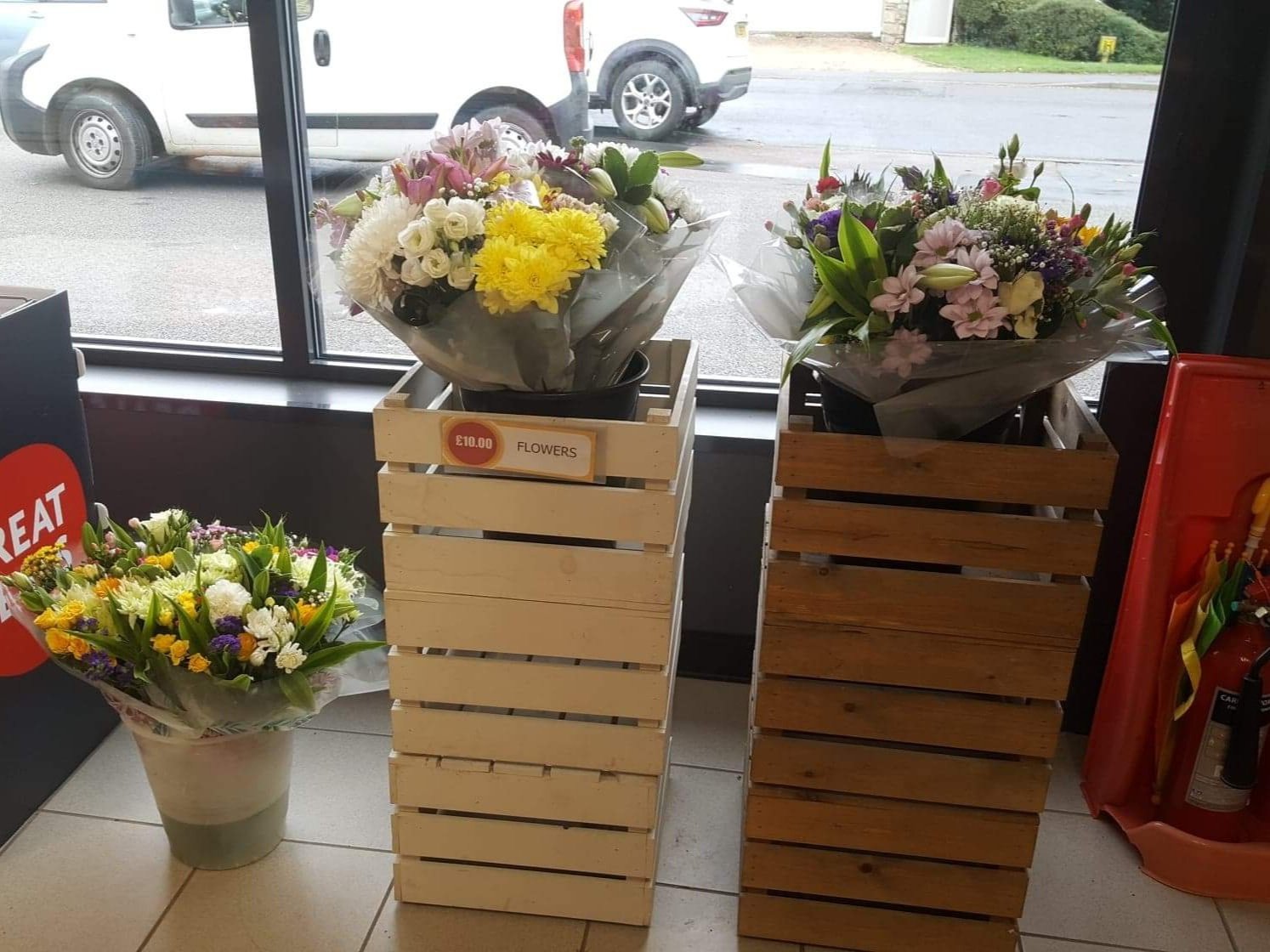 Our Everyday bouquets now stocked at Glinton Nisa Shop
