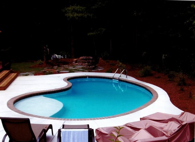 Custom inground pool Greenville, SC AAA Custom Pools