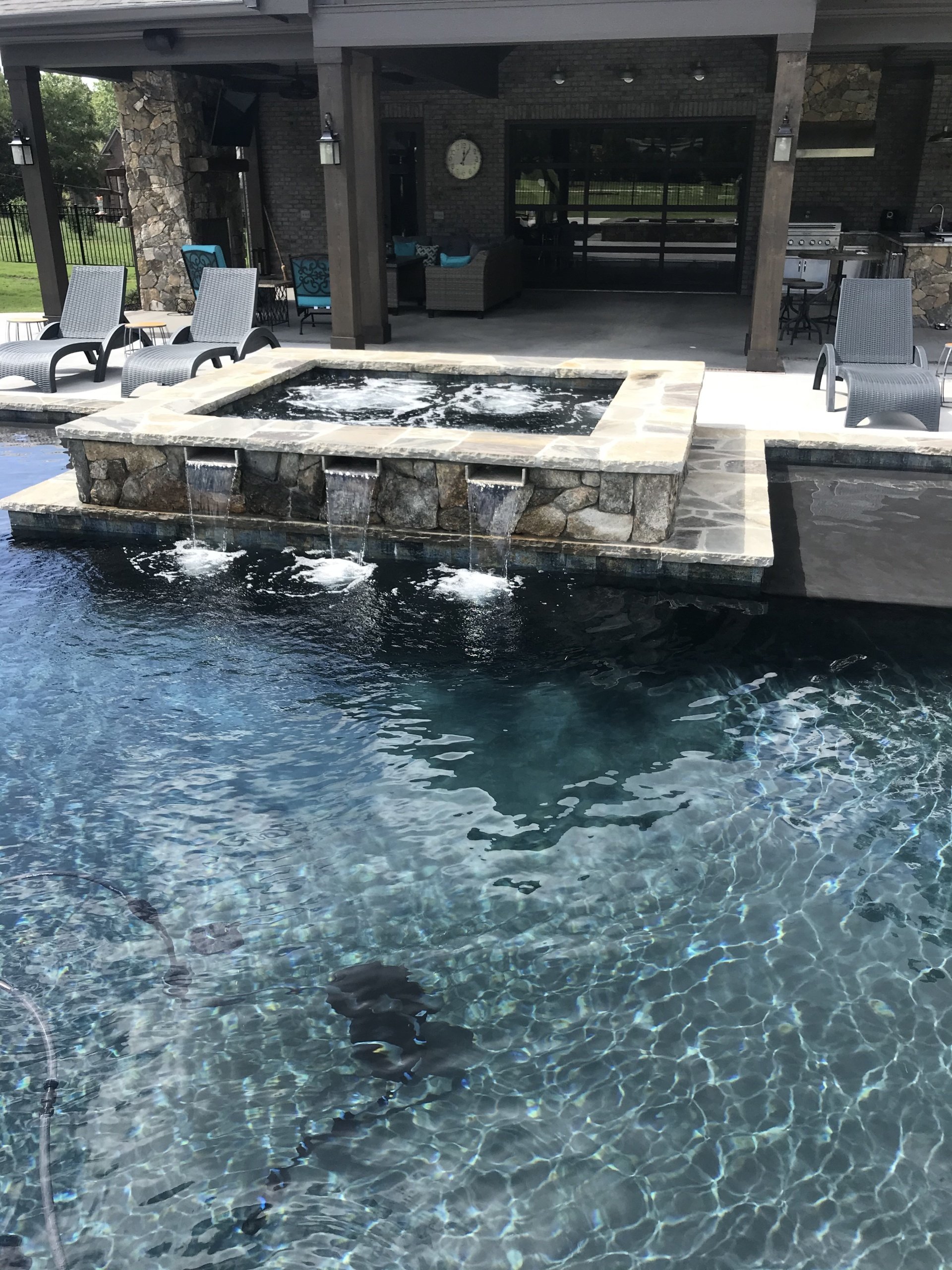 Custom inground pool Greenville, SC AAA Custom Pools