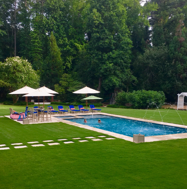 Custom inground pool Greenville, SC AAA Custom Pools