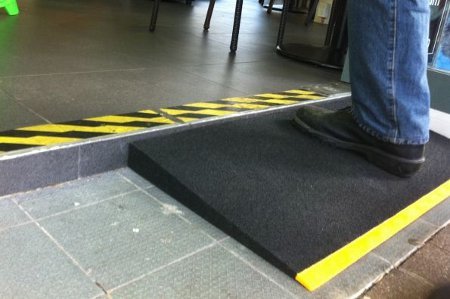 Customised Recycled Rubber Ramps for disability & mobility | RampsRUs