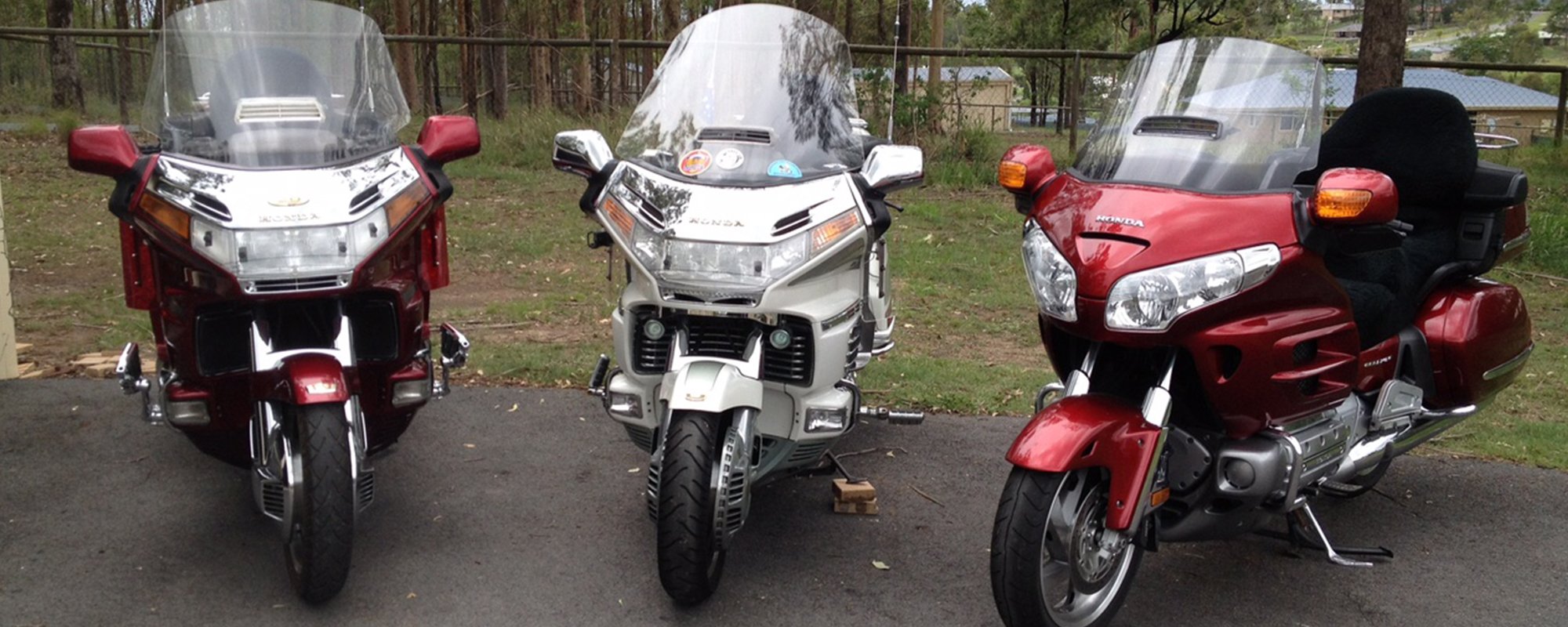 View of custom bikes built by experts 