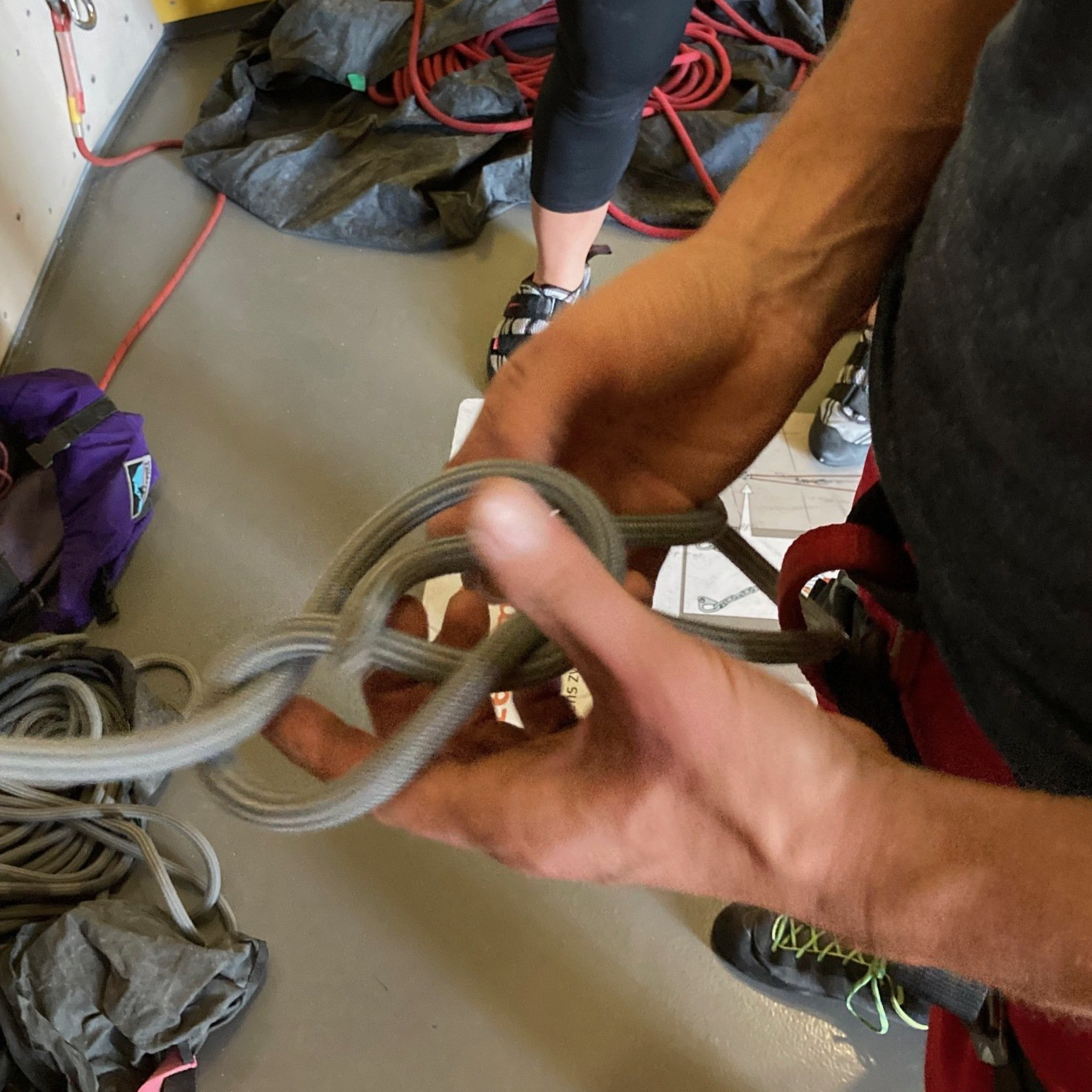 Anfängerkurs Klettern Einsteigerkurs Kletterkurs Kletterbasiskurs