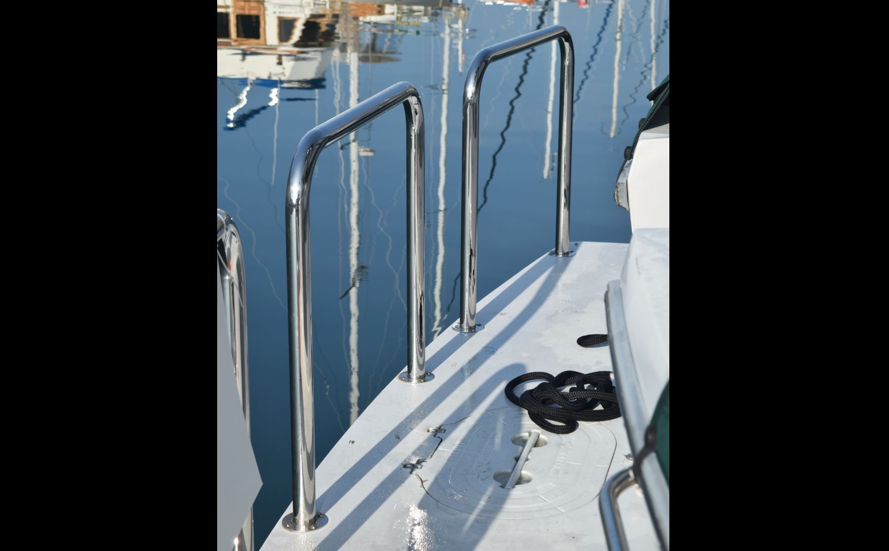 Swim Platform Staple Rails | Tanner Manufacturing & Design, Inc.