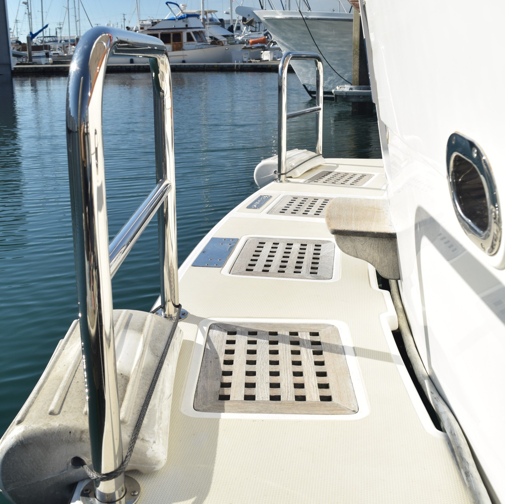 Swim Platform Staple Rails | Tanner Manufacturing & Design