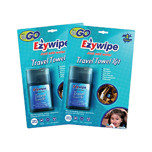 Ezywipe cleansing towels Just add water