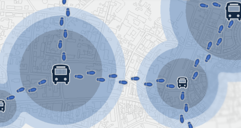 DOSTĘPNOŚĆ PRZYSTANKÓW DLA RUCHU PIESZEGO W LUBLINIE