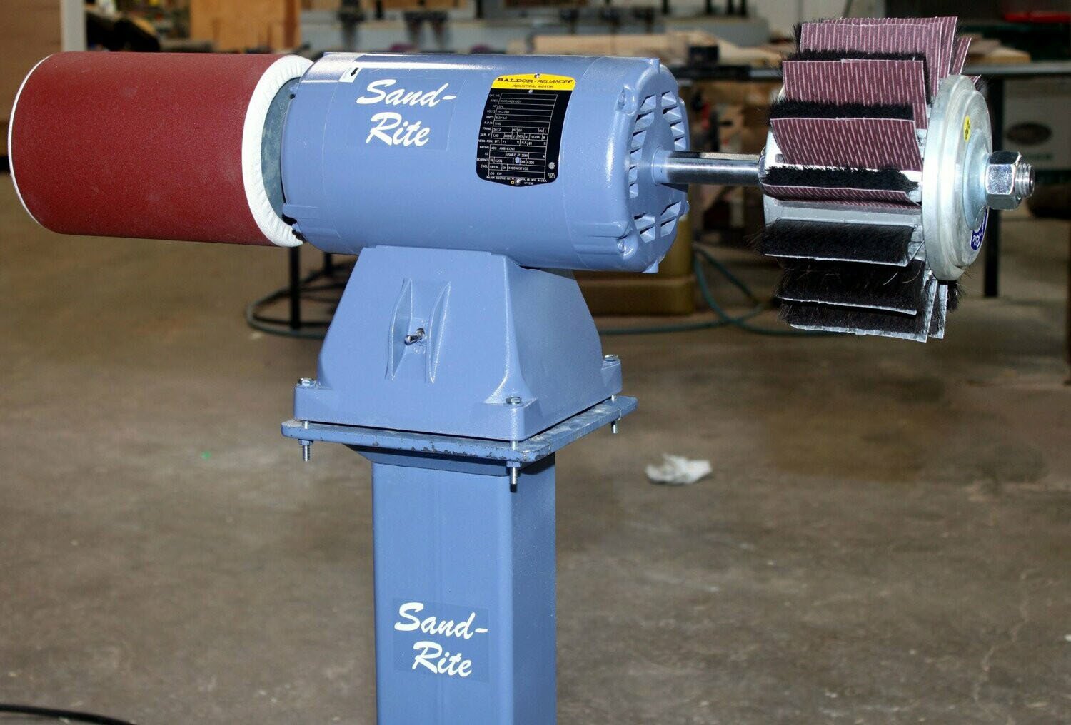 Model DB612DLX Pneumatic Drum / Brush Head Sander