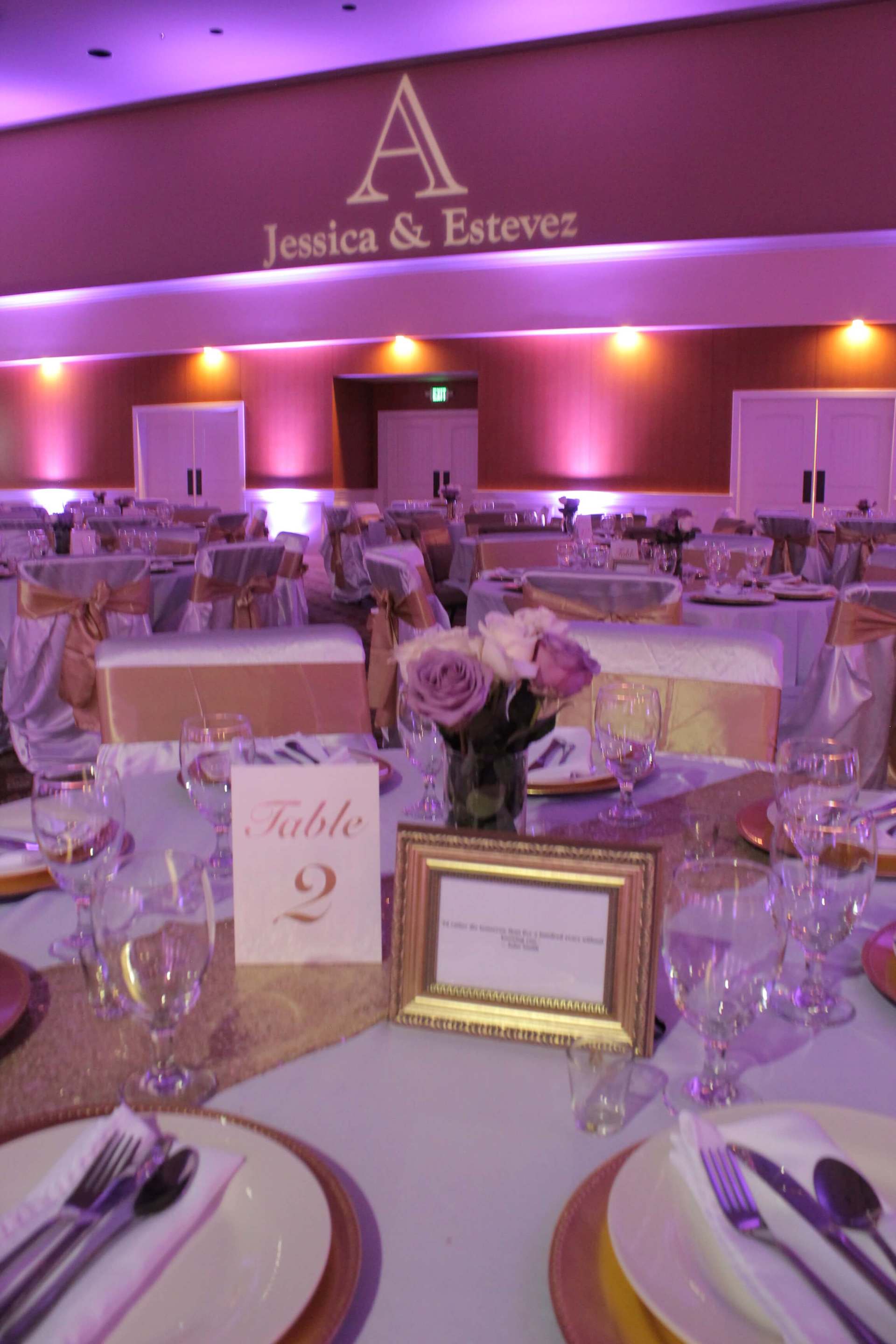 Folsom Uplighting, Folsom CA Wedding & Event Lighting