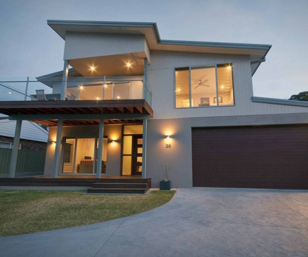 tessra home at night