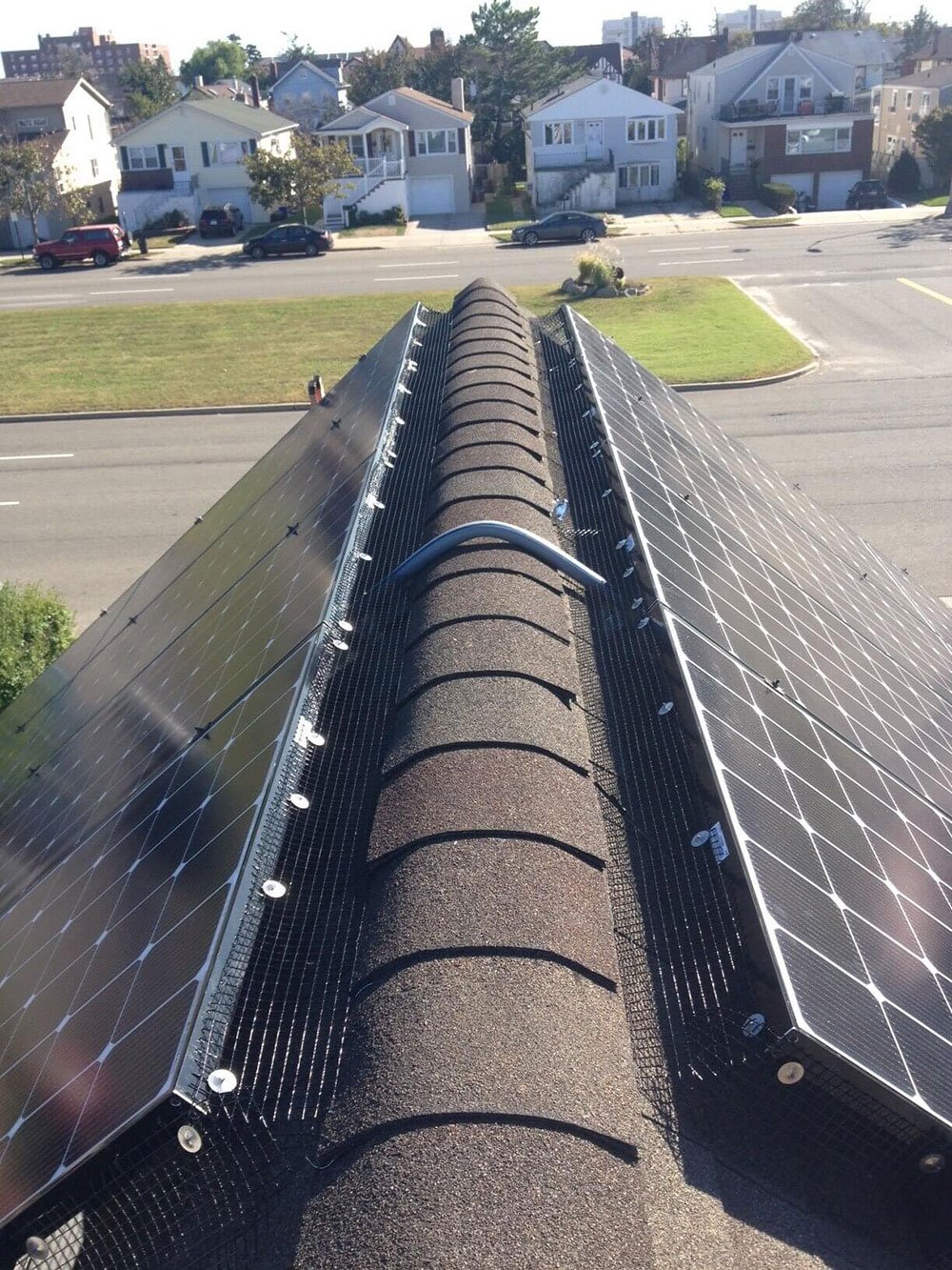 Squirrel Guards for Solar Panels