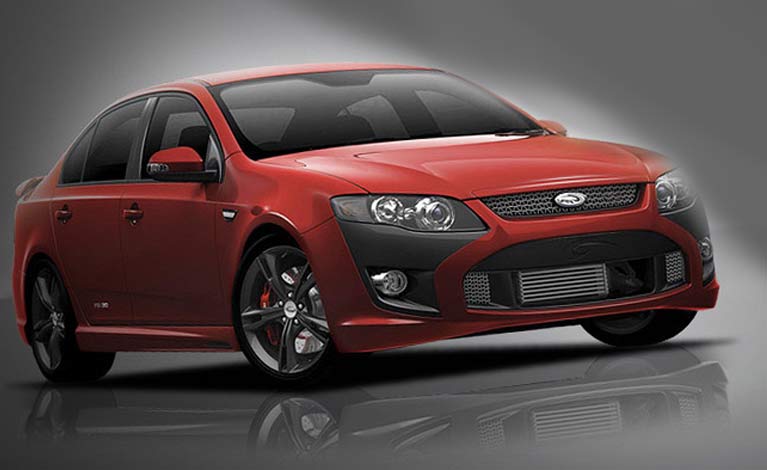 red ford performance vehicle