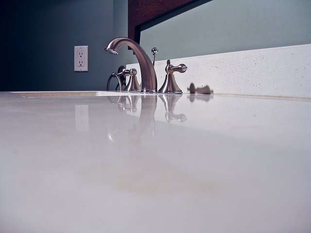 Make Laminate Countertops Look Like Concrete