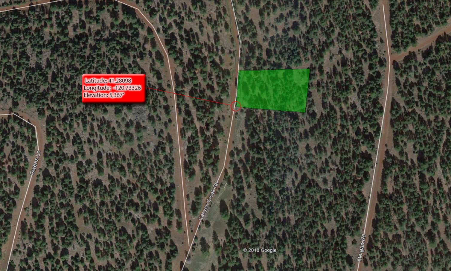 Rural Land for Sale Undeveloped Property California Pines Modoc