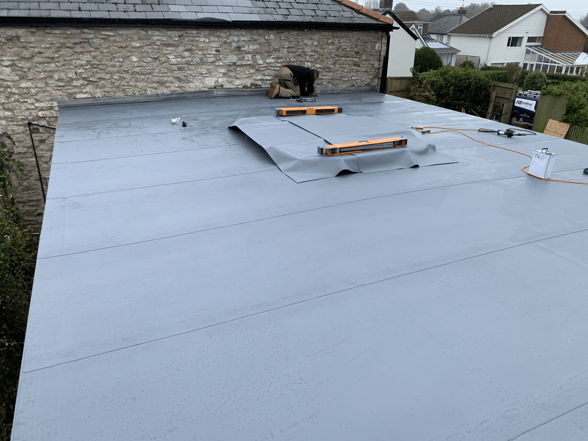 Our Work Roofing work, roofer in Pontypridd