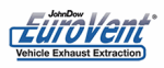 The logo for john dow eurovent vehicle exhaust extraction