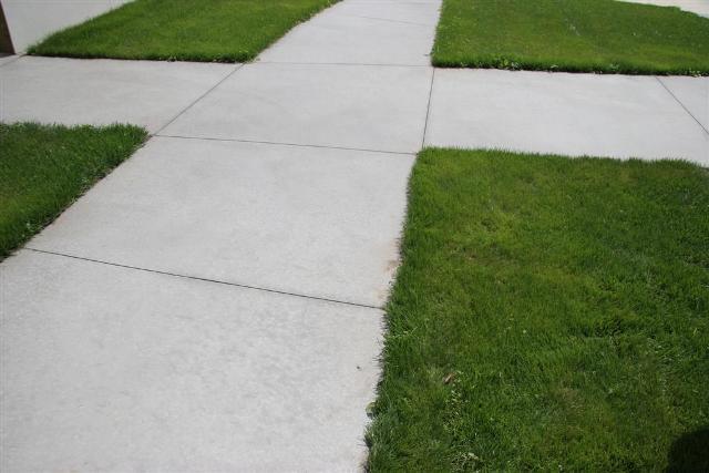 Softwash Cleaning Concrete