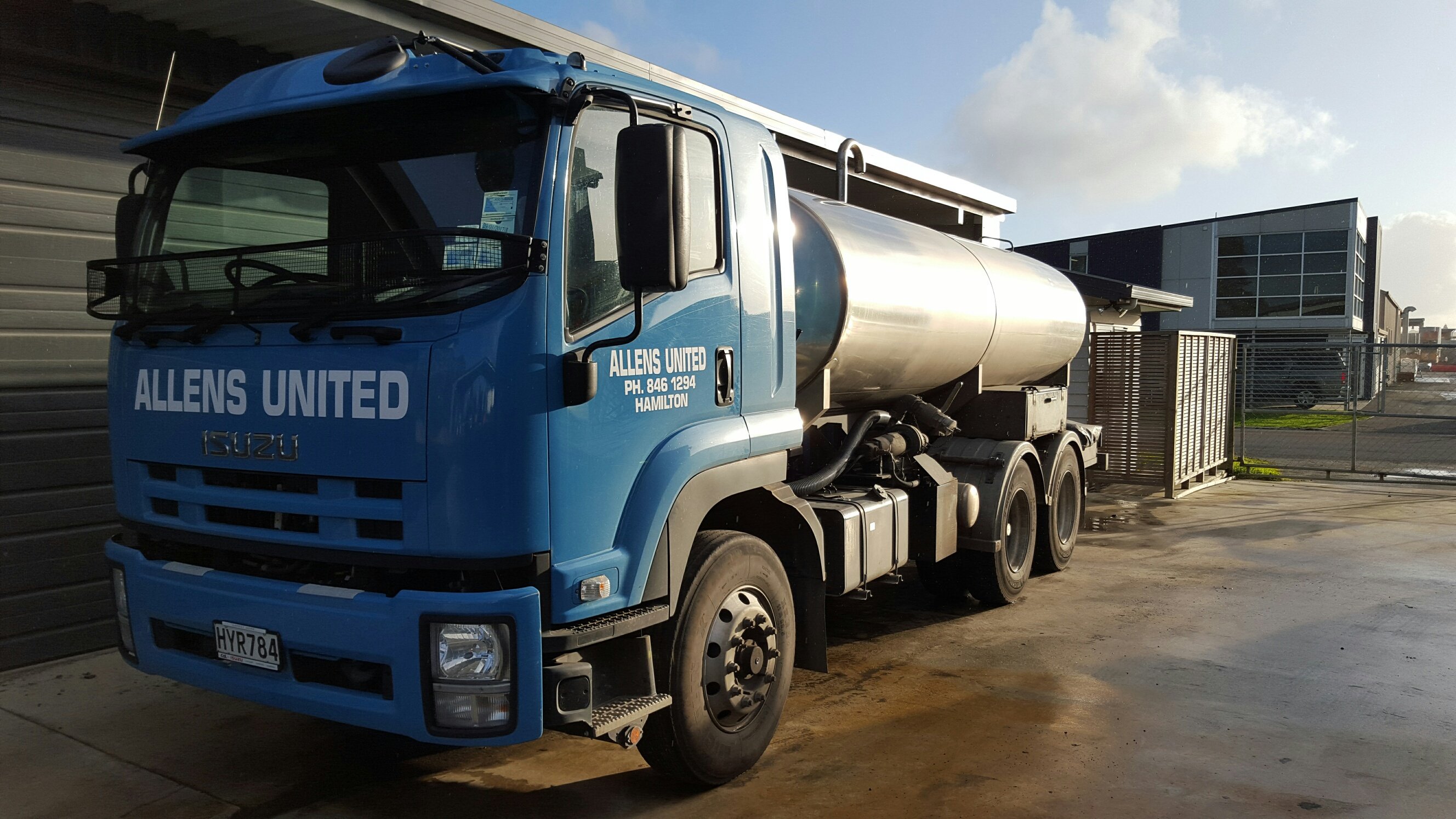 Water delivery Waikato Allens United