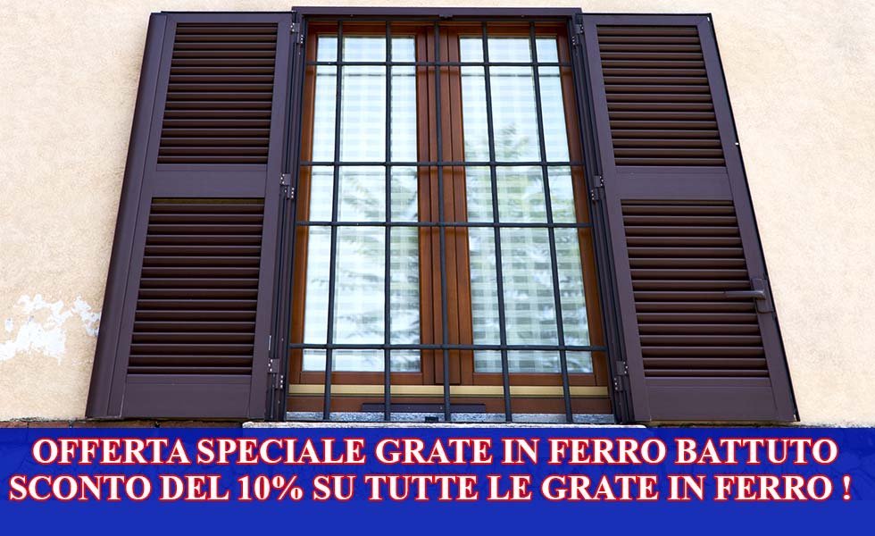 Grate di sicurezza roma centro roma pala roberto Modelli di grate per finestre