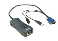KVM - Lantronix Spider Duo provides secure KVM (keyboard, video, mouse) server management over an IP network