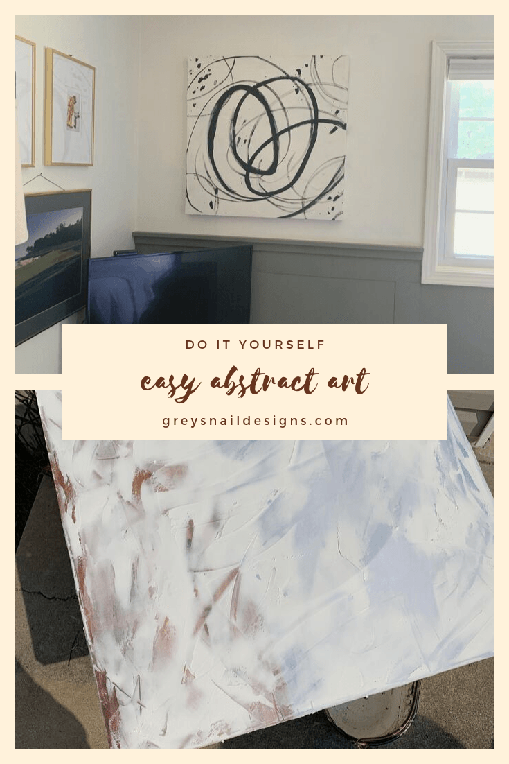 Easy Recycled Abstract Art