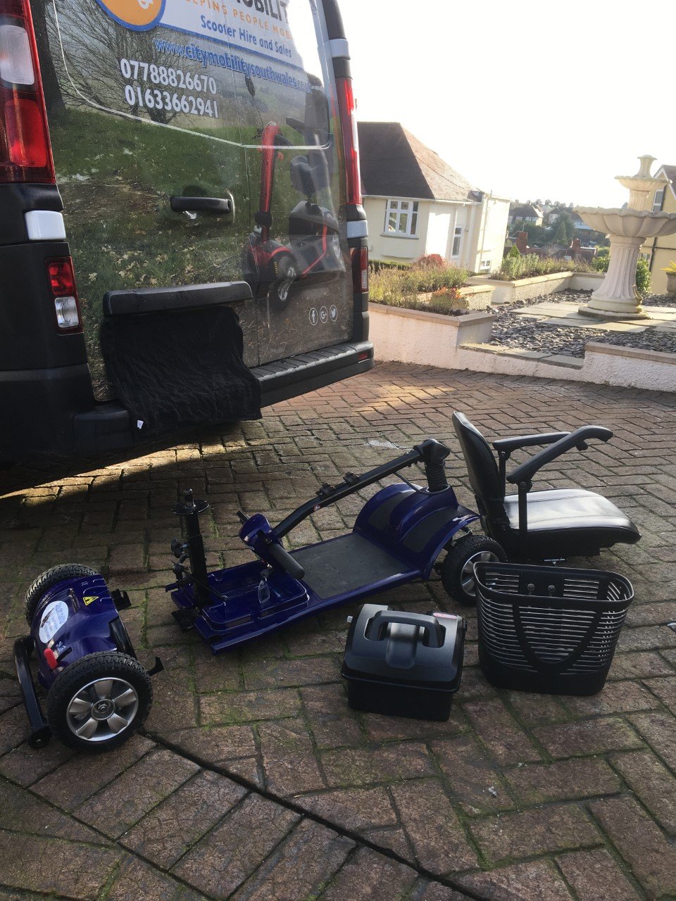 Mobility scooter rental and sales in Porthcawl & Newport, South Wales