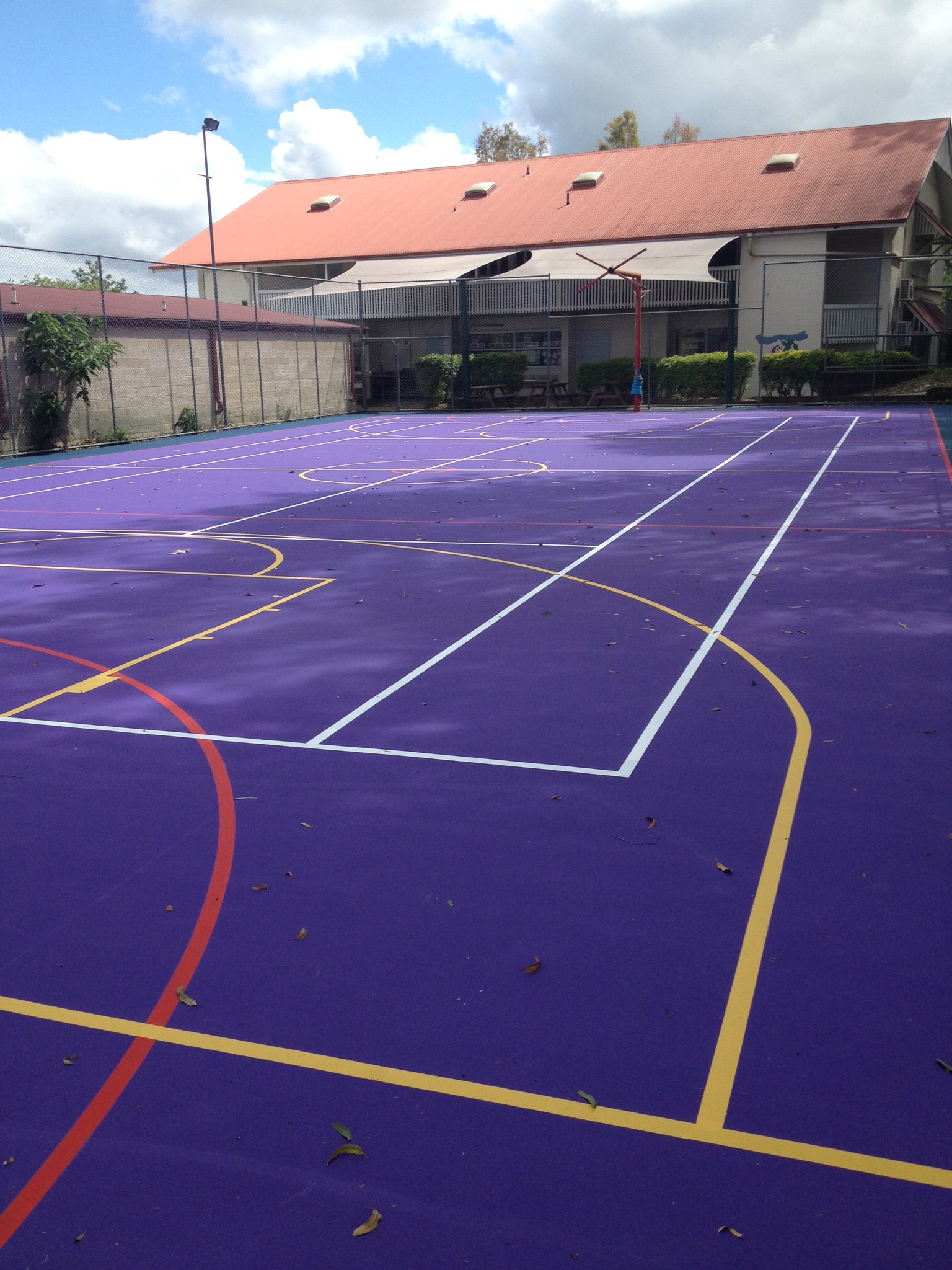 School Courts in Brisbane Centre Court Constructions