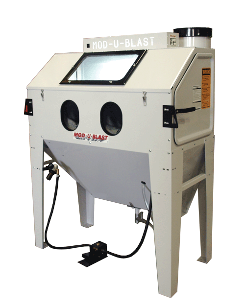 Economy sandblasting cabinets