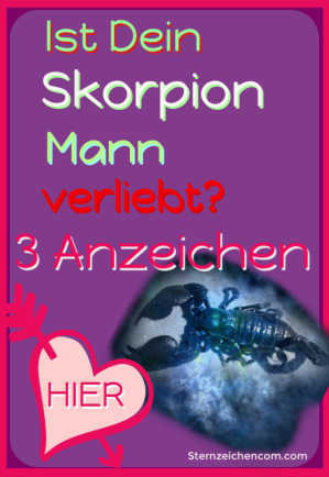 Wie flirtet ein skorpion mann