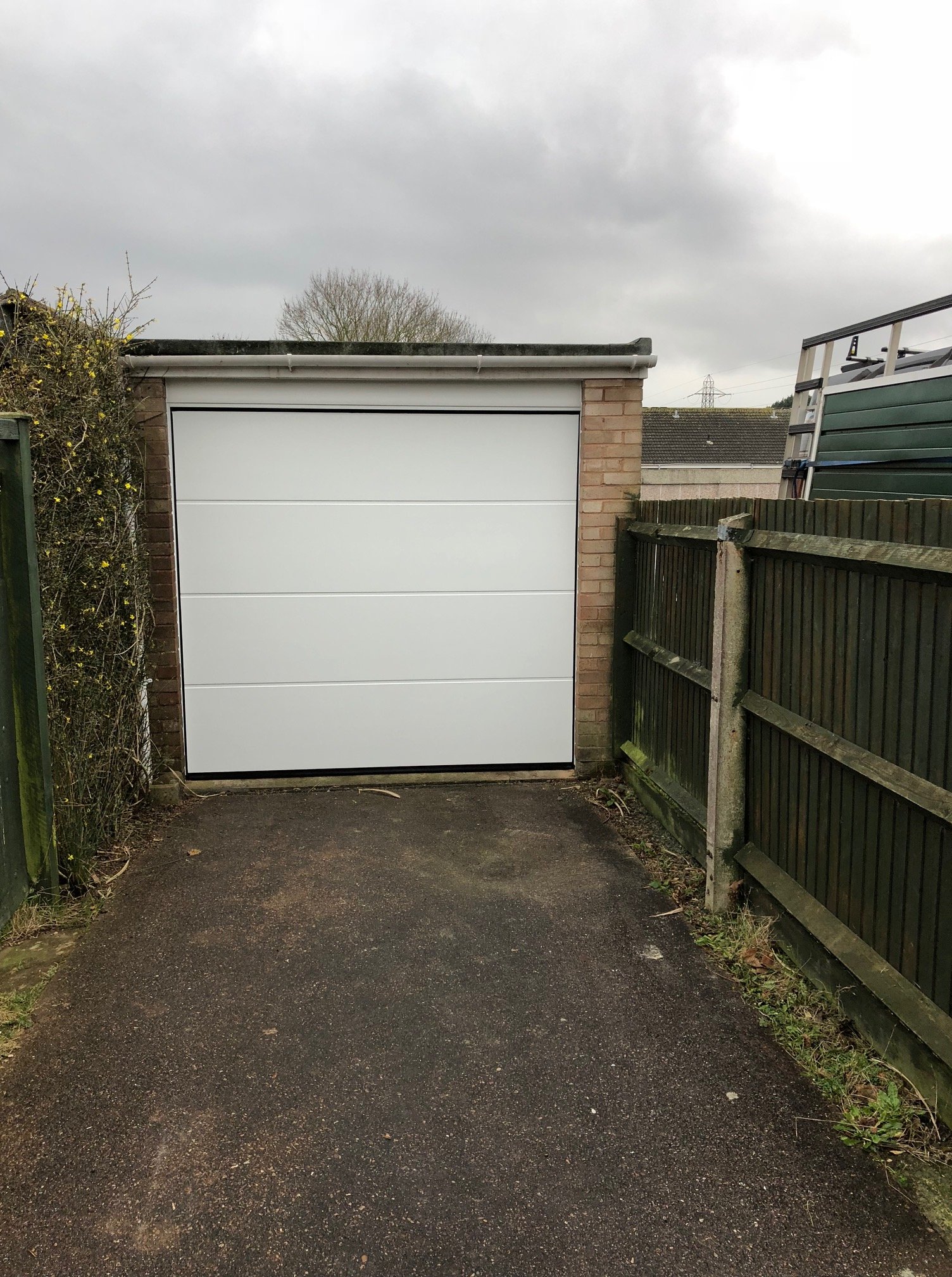Quality double garage door installations in Exeter