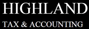 highland tax and accounting business logo 