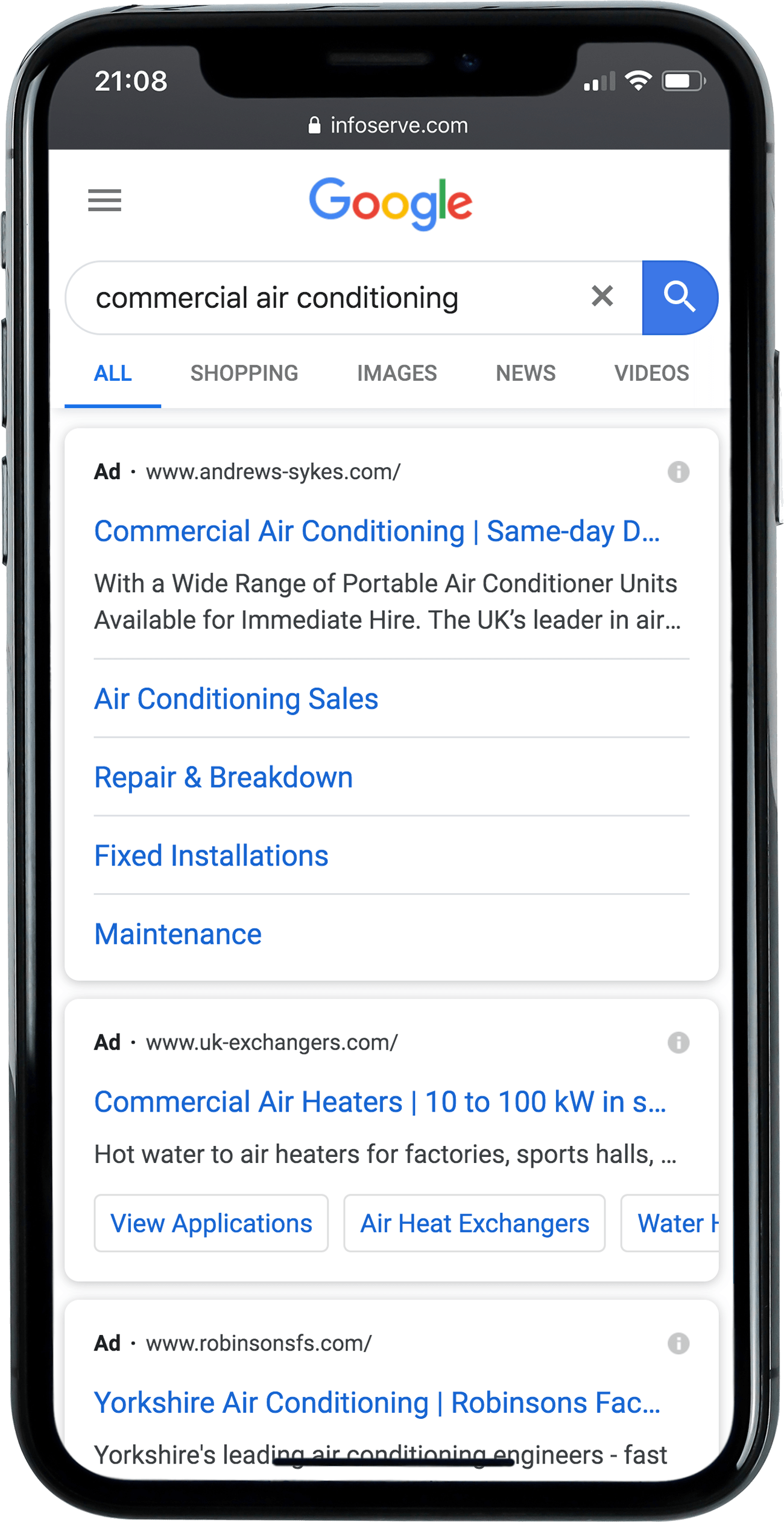 Digital Marketing for Air Conditioning Companies Infoserve