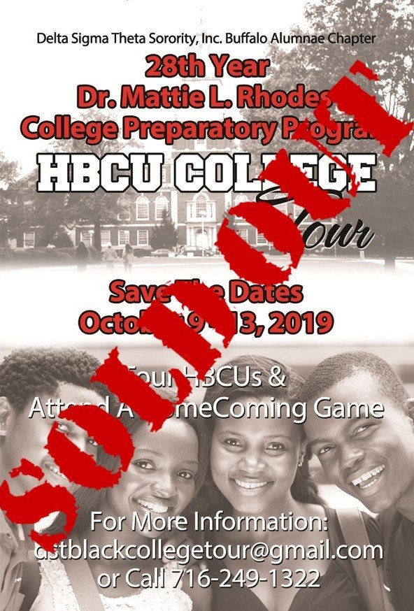 Black College Tour DST Buffalo Alumnae Chapter