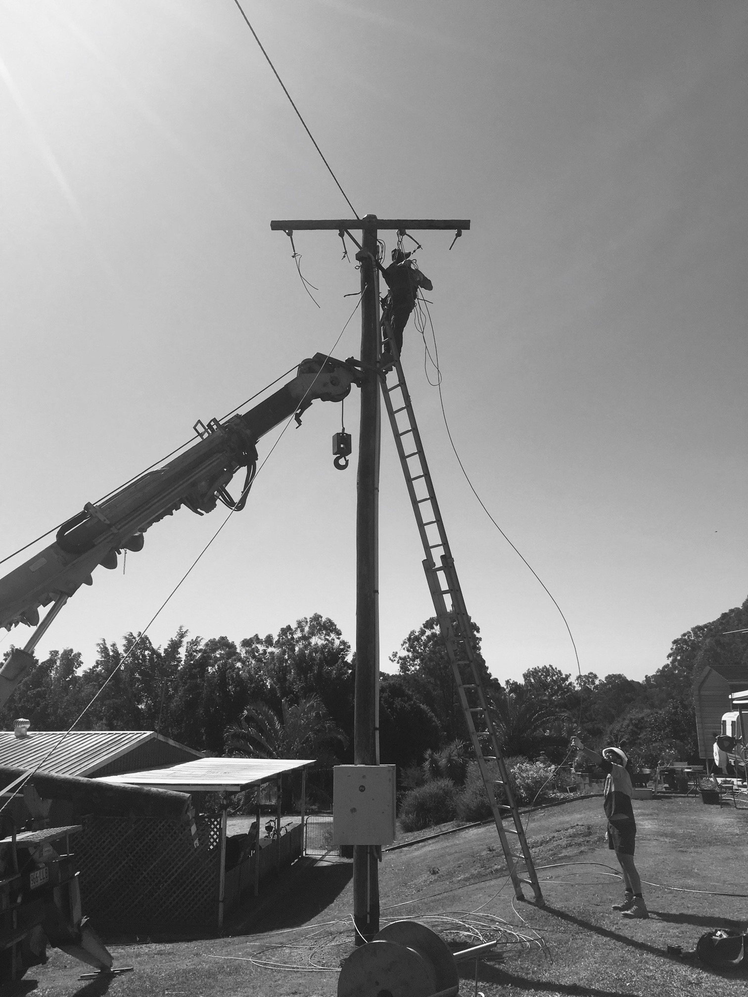 Services in SouthEast Queensland Cluffs Power Poles SEQ