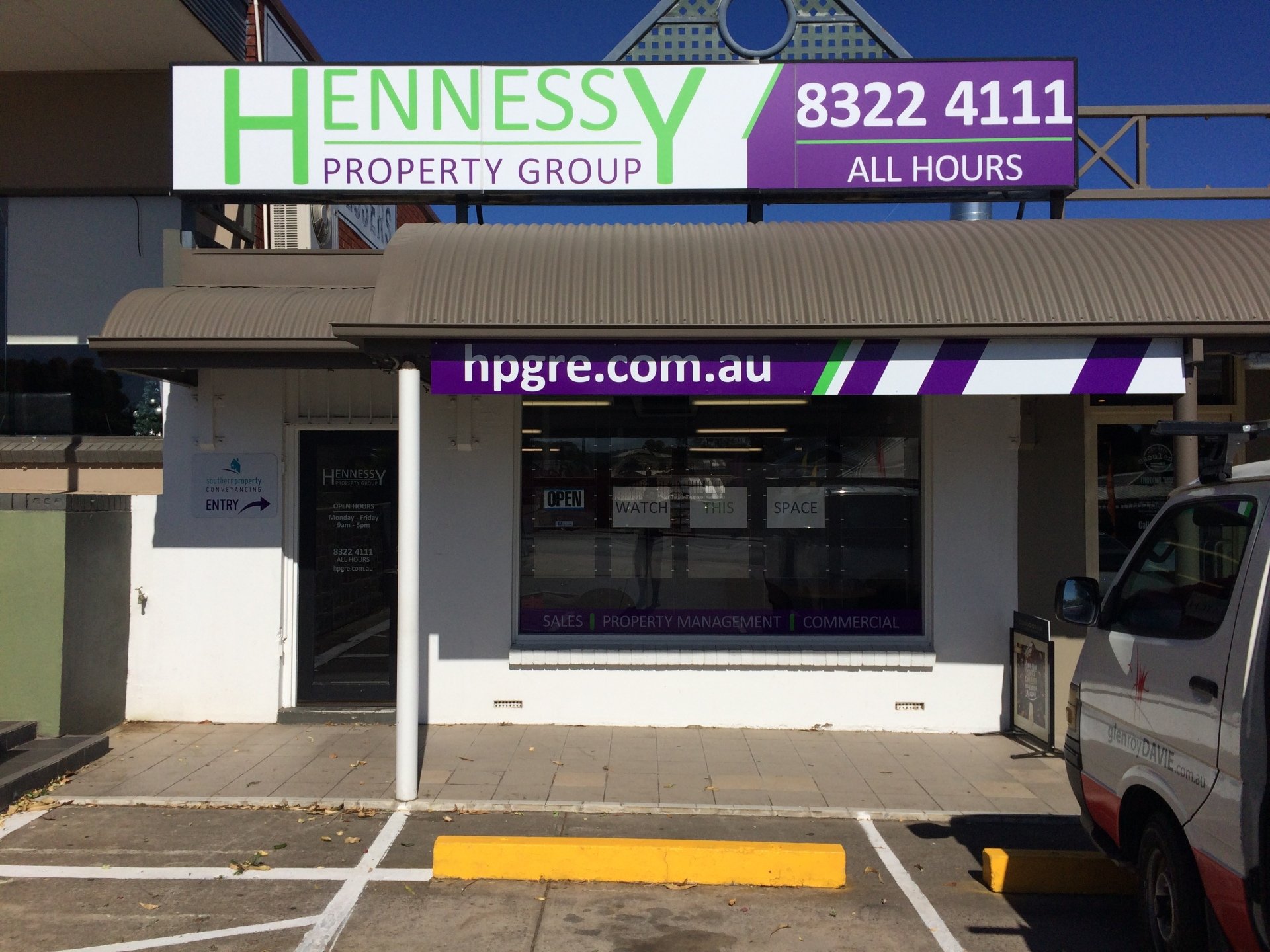 Ignite Signs + Visual Hennessy Property Group